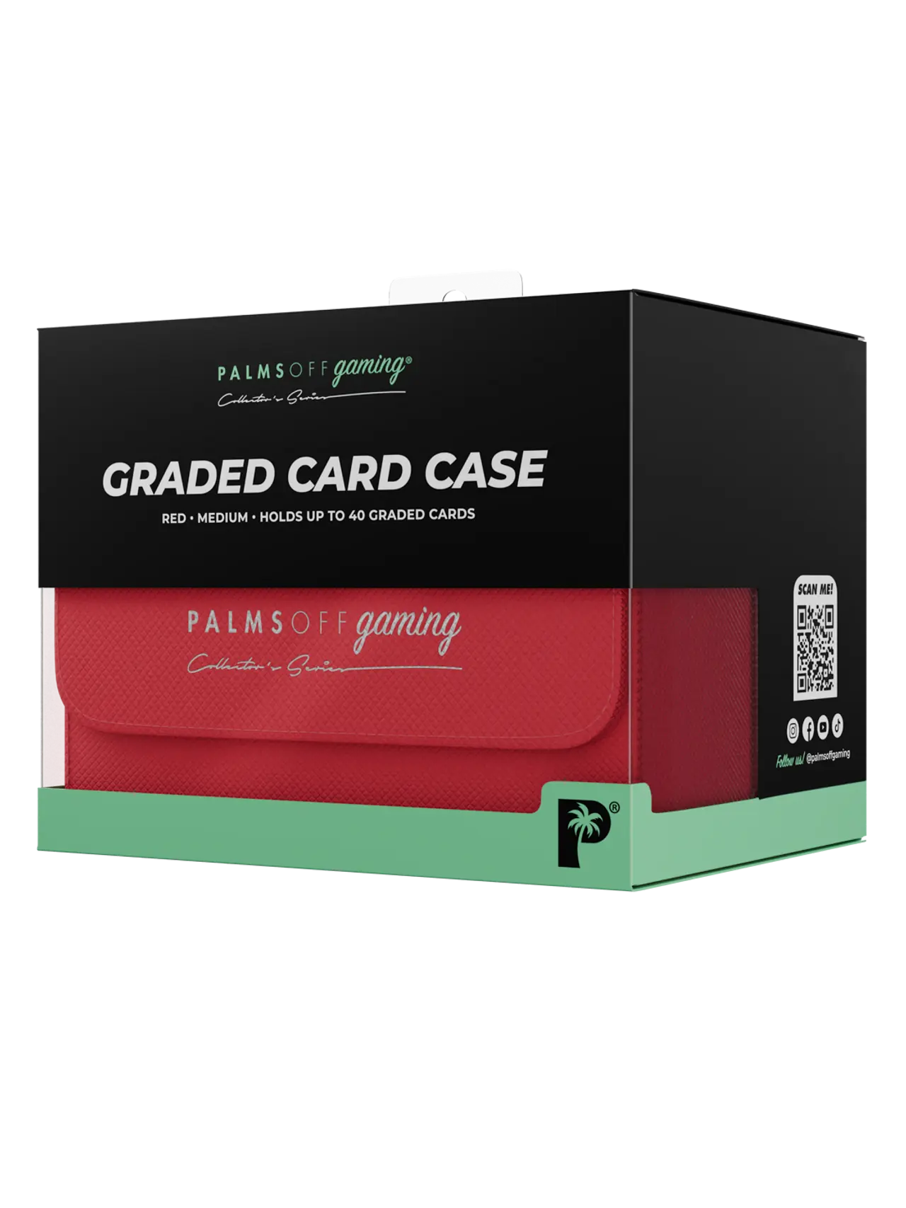 Palms Off Gaming: Collector’s Series Graded Card Storage Case (Medium, 40 Slabs) - Image 20