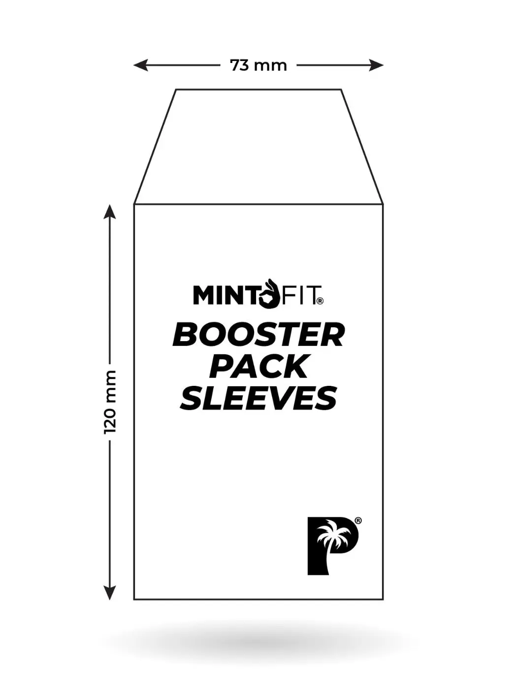 Palms Off Gaming – MintFit Booster Pack Sleeves (Extra Thick, 50 Pack) - Image 4