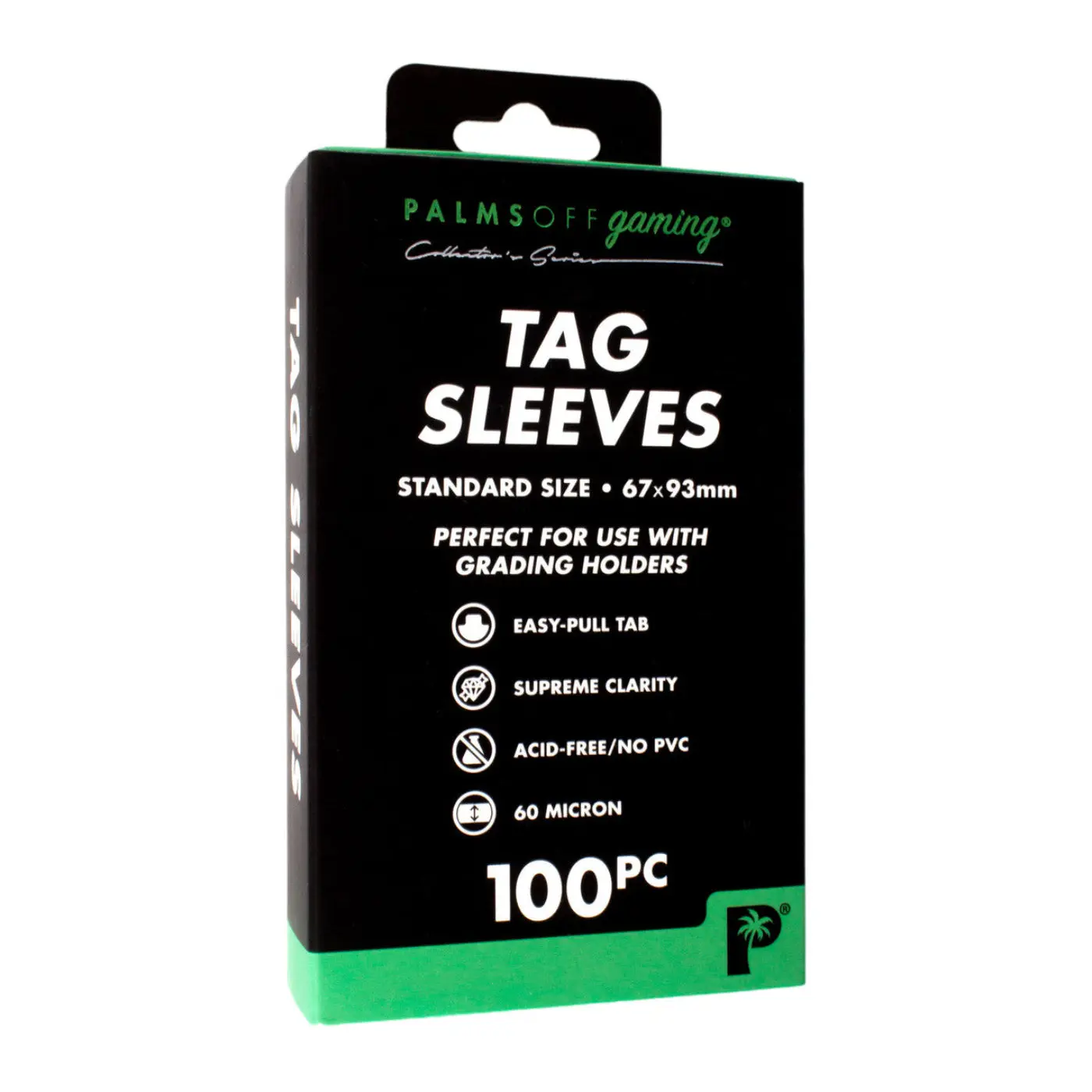 Palms Off Gaming: Tag Sleeves (100 Pack)